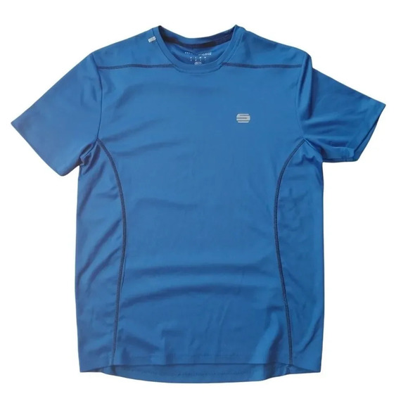 Lot of 2 Manguun Sports Wicking  Shirt, Blue/Red, S - Picture 3 of 10